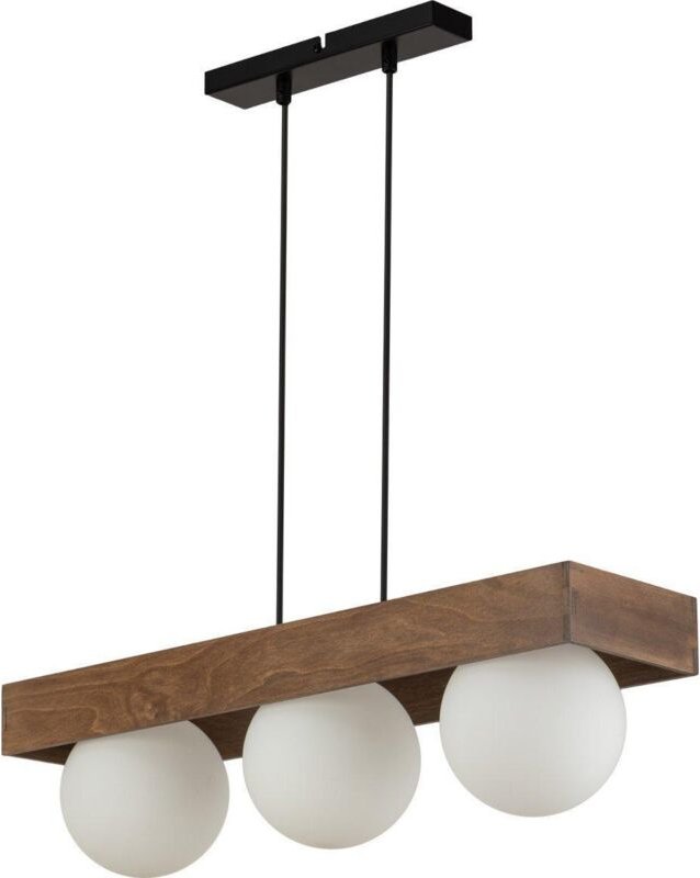 Sigma Bloom Hängelampe braun weiß schwarz 61 cm