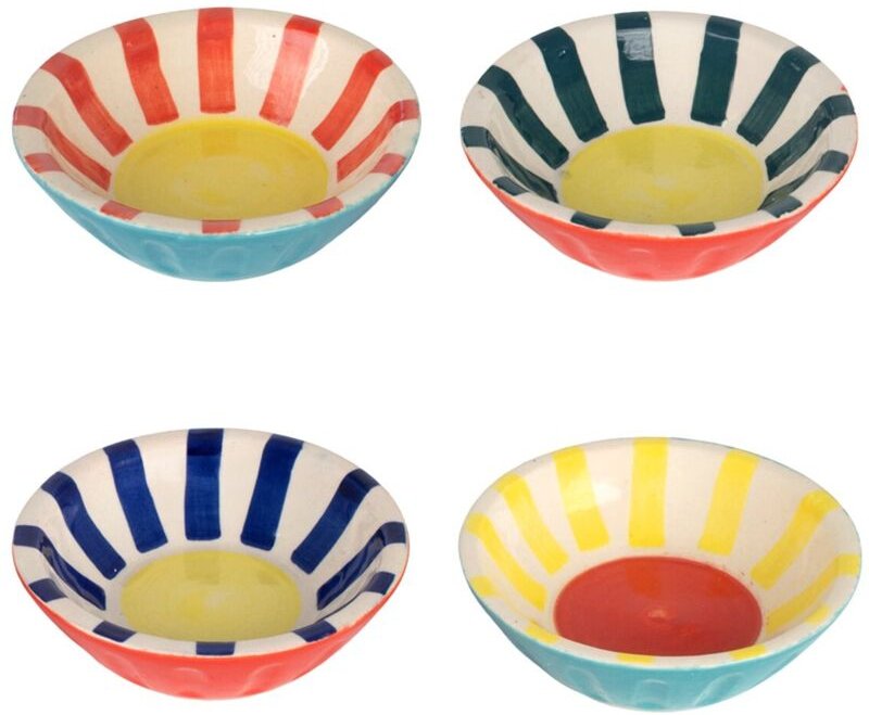 Hochwertige Keramik-Dekoschale – 3-teiliges Set – Ideal für Küche und Wohndeko – Modernes und elegantes Design