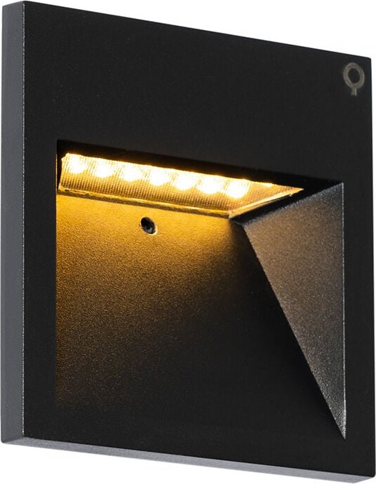 Moderne Wandleuchte schwarz inkl. led - Gem 2