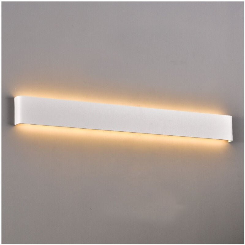 Kosilum - Lange und leistungsstarke weiße LED-Wandleuchte - Oletta