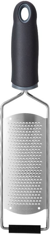 Microplane grobe Küchenreibe aus schwarzem Edelstahl