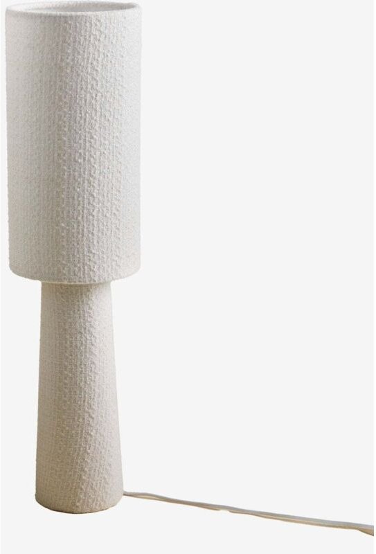 Tischlampe Bercy aus Stoff und Eisen ↑60 cm - Sklum