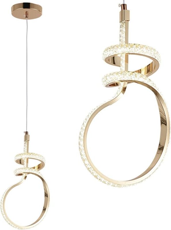 Toolight - hängelampe led G069-CP gold