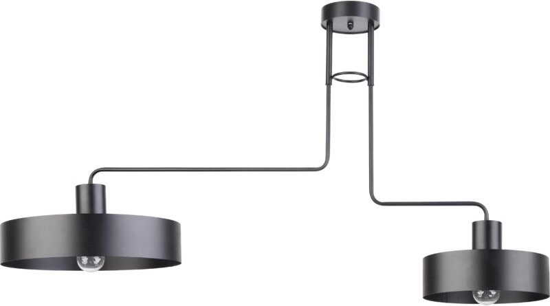 Sigma Vasco Pendelleuchte Schwarz Breite 115 cm