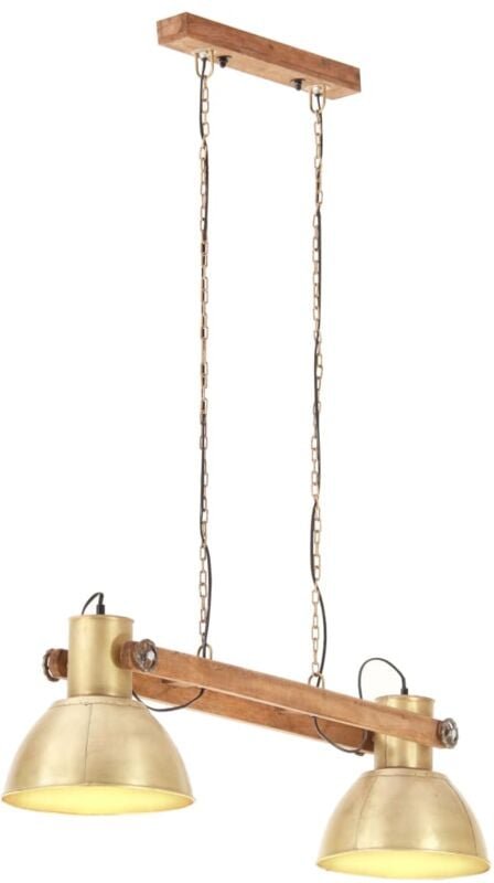 Hängelampe Industriestil 25 w Messing 109 cm E27 Vidaxl