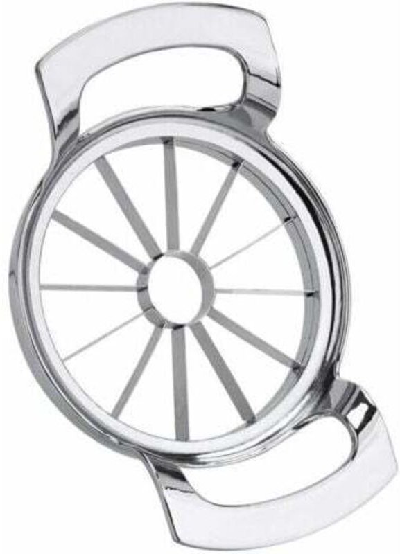 Apfelschneider und Schneider aus Edelstahl – Hochbelastbarer Apfelschneider, 12 Klingen, Lebensmittelqualität, bis zu 10...