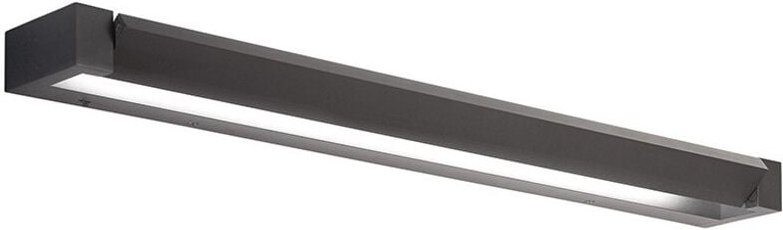 Perenz - verstellbare neigbare LED-Wandleuchte, 23 w, 2080 lm, 70 cm cct, Schwarz