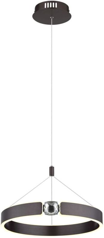 Hängelampe Pendelleuchte Esszimmerlampe Glaskristall bronze gebürstet LED 125 cm