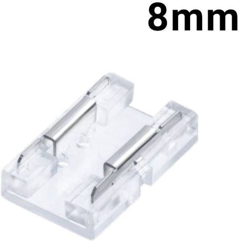 Schnellkupplung clip invisible 2-polig Strip-to-Strip-Verbindung