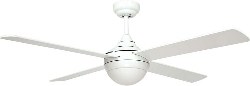 Deckenventilator Balloo Weiß mit Licht & Fernbedienung