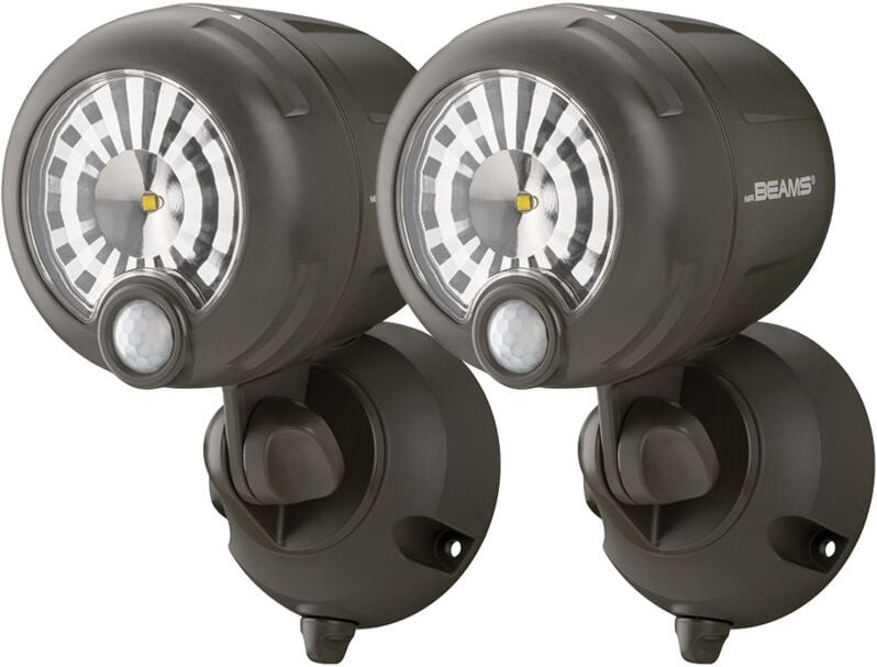 Mr Beams - led Batterielicht xt Spotlight 200lm, 5000K, braun, 2er-Pack