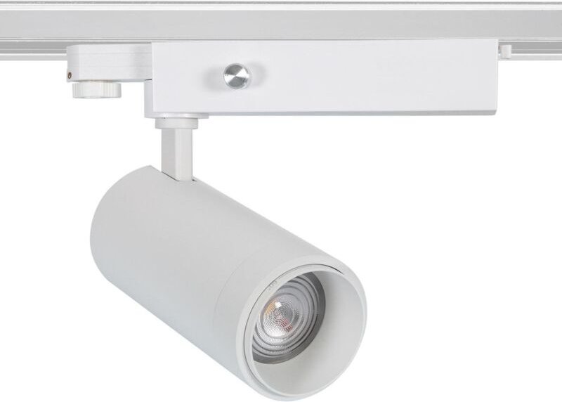 Efectoled - 3-Phasenstromschiene LED-Strahler 30W Dimmbar Wolf Weiss Multiwinkel 15-60º 3000K Warmweiß