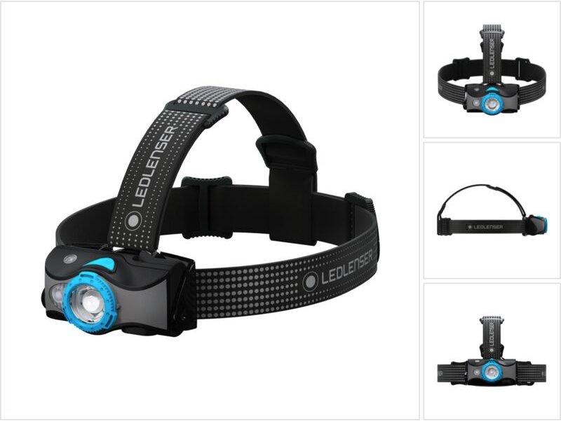 Stirnlampe MH7 Akku blau