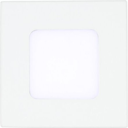 Fabrilamp - Downlight 3w 6000k frank white 1x9x9 cm 168lm geschnitten 7x7 cm