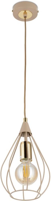 Noa Beige Hängelampe 1xE27 17 cm