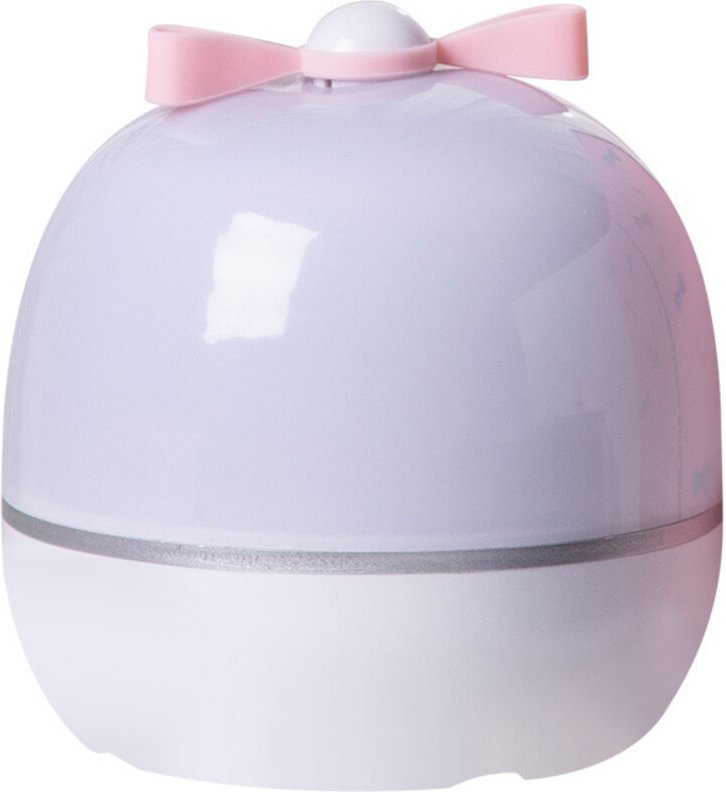 Wiederaufladbarer, rotierender Sternenprojektor, niedliches Bogennachtlicht fürs Kinderzimmer.