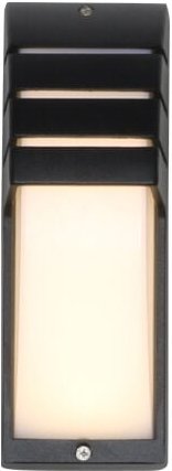 9W led Wandleuchte Moderne einfache Wandlampe Immer an Warmes Licht Wasserdichtes Nachtlicht für Garten Balkon Terrasse ...