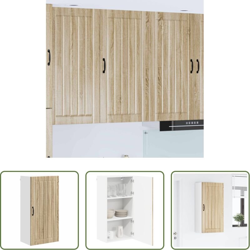 vidaXL Holzwerkstoff - Küchenschrank Sonoma-Eiche 50 x 31 x 100 cm Holzwerkstoff