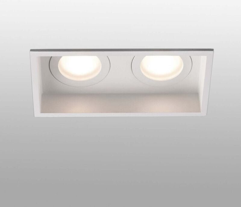 Hyde Deckeneinbauleuchte weiß von faro 40124