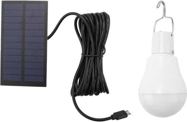 Tragbare led Solar Licht 15W Birne Lampe usb Aufladbare Powered Outdoor/Indoor Reise Camping Garten