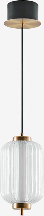 Sklum - LED-Deckenleuchte aus Eisen und mit 1 Necsar-Glaskugel Vergoldet b