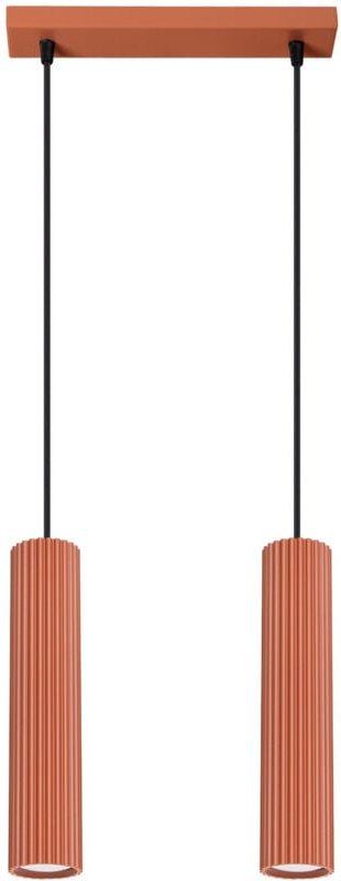 Sollux - Pendelleuchte Karbon 2xGU10 30cm