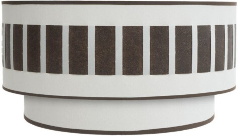 Ivanna wandleuchte 1xe27 weiß-oxyd 17x30x15 cm