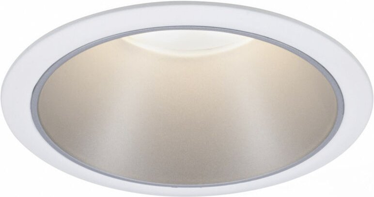 Paulmann - 93398 LED-Einbauleuchte led GU10 10 w Weiß (matt), Silber