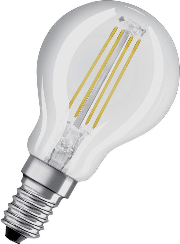 Thumbnail - Osram - Dimmbare Filament led Lampe mit E14 Sockel, Warmweiss (2700K), Tropfenform, 5W, Ersatz für 40W-Glühbirne, klar, ...