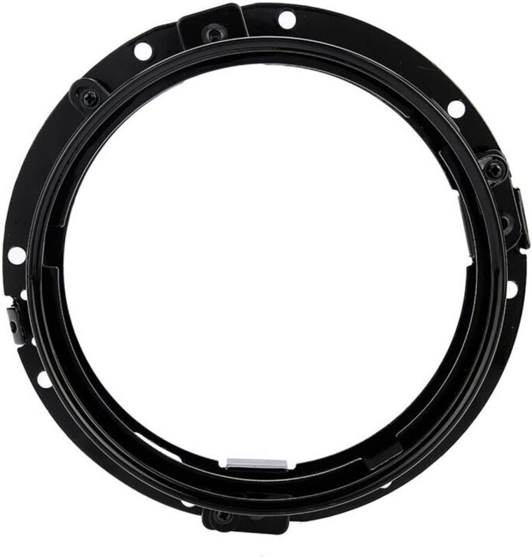 7-Zoll-Rundring-Montagehalterung für Jeep Wrangler (Schwarz).