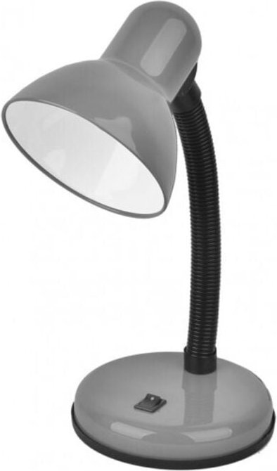 Jod Schreibtischlampe 1xe27 grau 30x14x14 cm