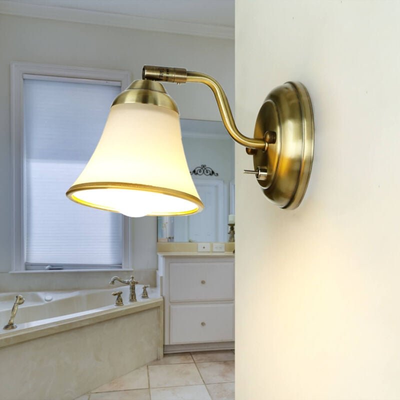 Edle Wandleuchte grando Jugendstil Bad und Wohnzimmer