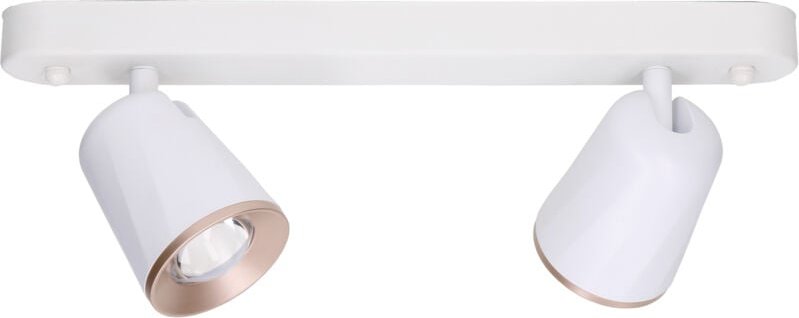 Forlight Lighting - Adri Doppelprojektor für den Innenbereich mit warmweißem 3000K LED-Licht in Weiß