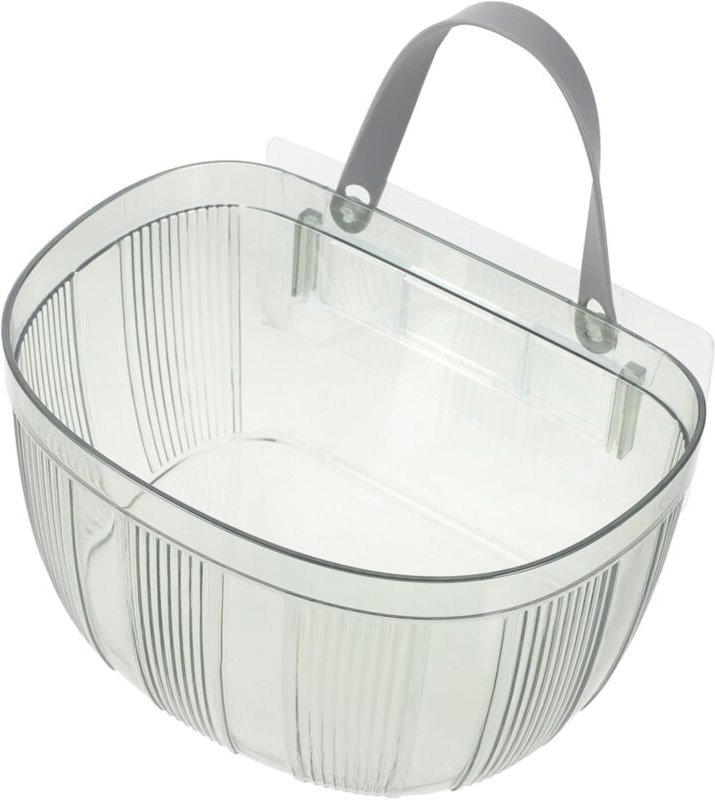 Dieser wandmontierte Küchenkorb eignet sich zur Aufbewahrung von Zwiebeln, Knoblauch, Obst und Gemüse. Er ist platzspare...