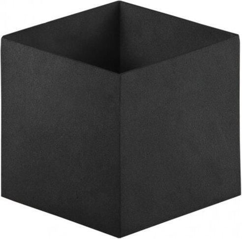 Kehrmaschine für Wandmontage de 10w 4000k murakami schwarz 950lm 20x17,5x9 cm ip65 aluminium