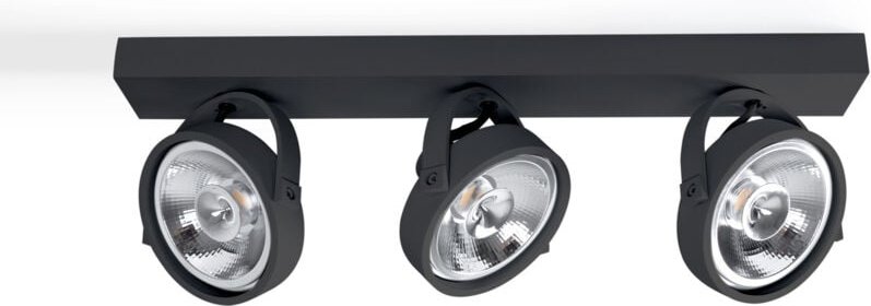 Dreifach verstellbarer Deckenstrahler IRIS + 3 AR111 GU10