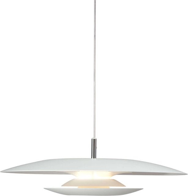 Eclipse - led 1 Light Dome Deckenanhänger Matt Weiß, G9 - Belid