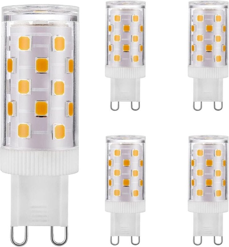 Thumbnail - Dimmbare G9-LED-Lampen, kein Flimmern, 4 W, entspricht 25 W, 28 W, 33 W Halogenlampen, Warmweiß 3000 K, G9-Sockel, energ...