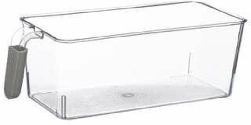Kühlschrank-Organizer aus Kunststoff 12,5 x 27,5 cm mit Griff