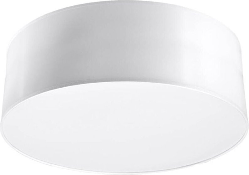 Sollux - Cylindrical Flush Light White 25cm E27 Zylindrisches Unterputzlicht Weiß 25cm E27