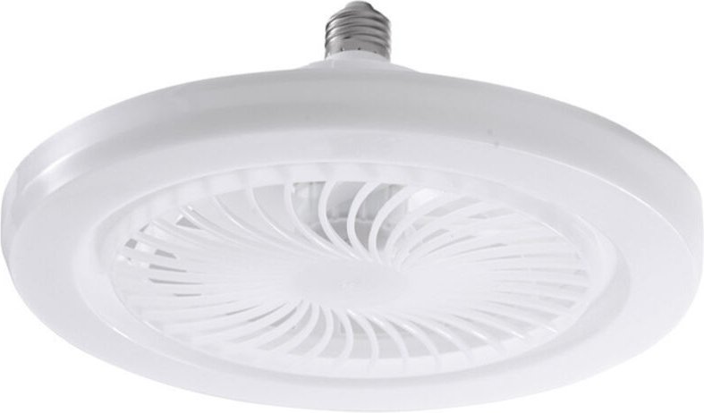 Sjqka - Deckenventilatoren mit Fernbedienung, 30W Deckenventilator 9,8 Zoll Kleine Leise LED-Ventilatorlampe E27 für Sch...