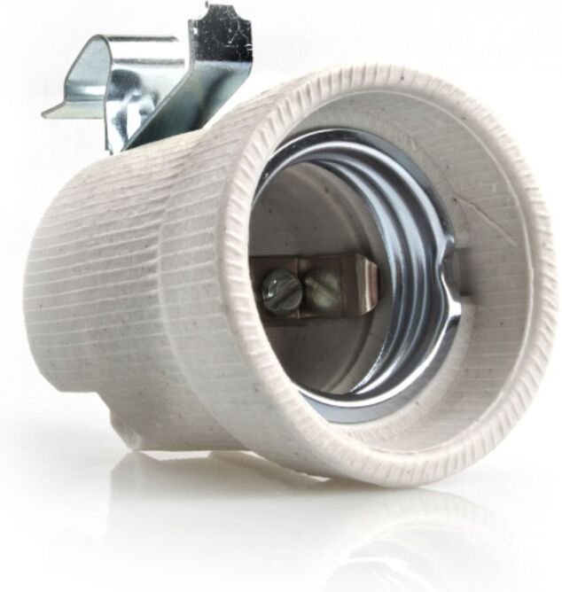 Porzellanlampenfassung E27 Onlex seitlicher Blister