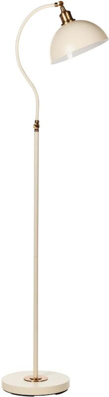 Stehlampe LENNON verstellbar Metall Hellbeige