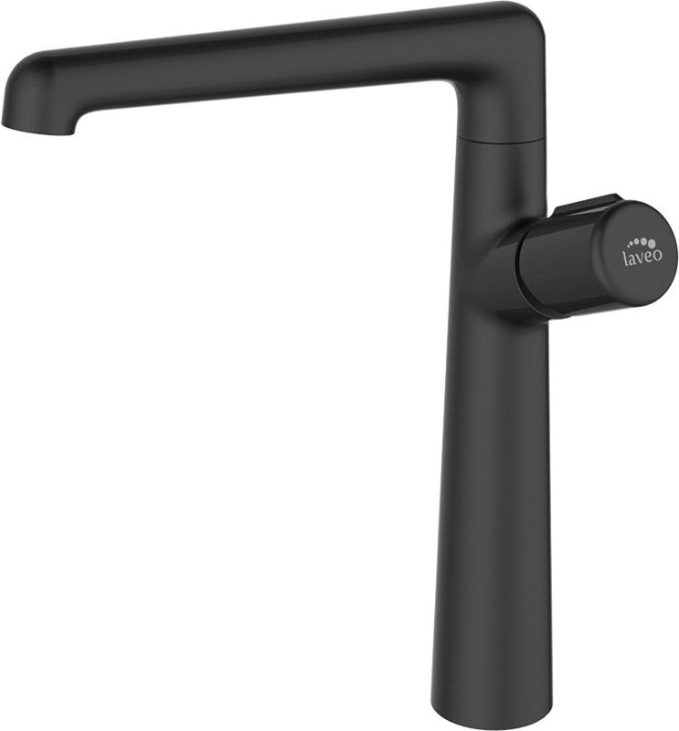 Pretto Laveo Graphite freistehende Spültischarmatur mit L-Auslauf