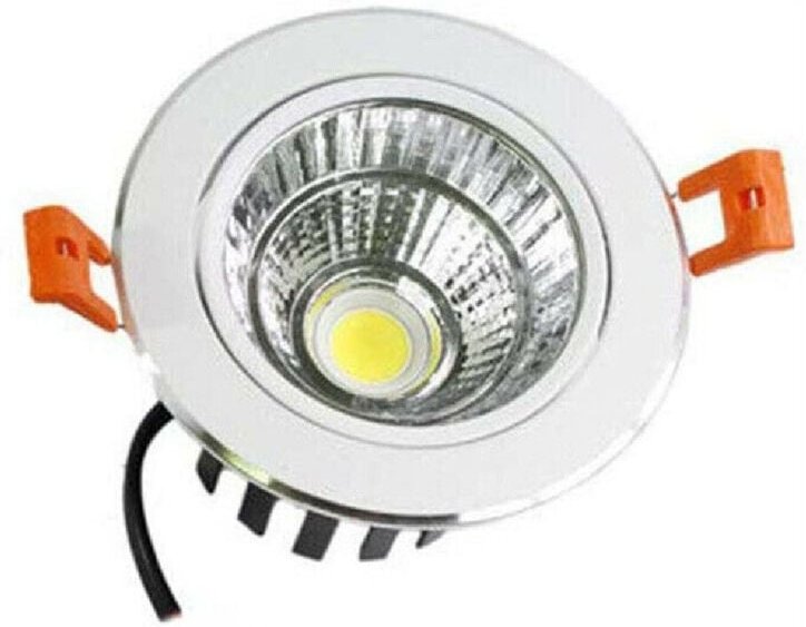Trade Shop Traesio - Trade Shop - 12W cob LED-Einbaustrahler für Zwischendecken, kaltes warmes natürliches Licht -