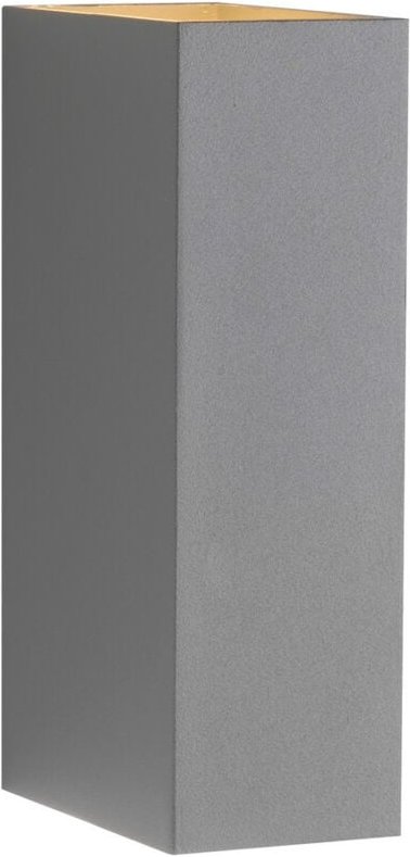 Paul Neuhaus Block Outdoor Up Down Wandleuchte Grau 2x 1,7W LED 3000K IP54