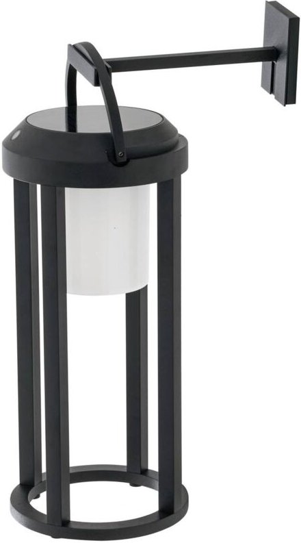 Lucande - Solarleuchte außen 'Tilena' aus Aluminium dimmbar von