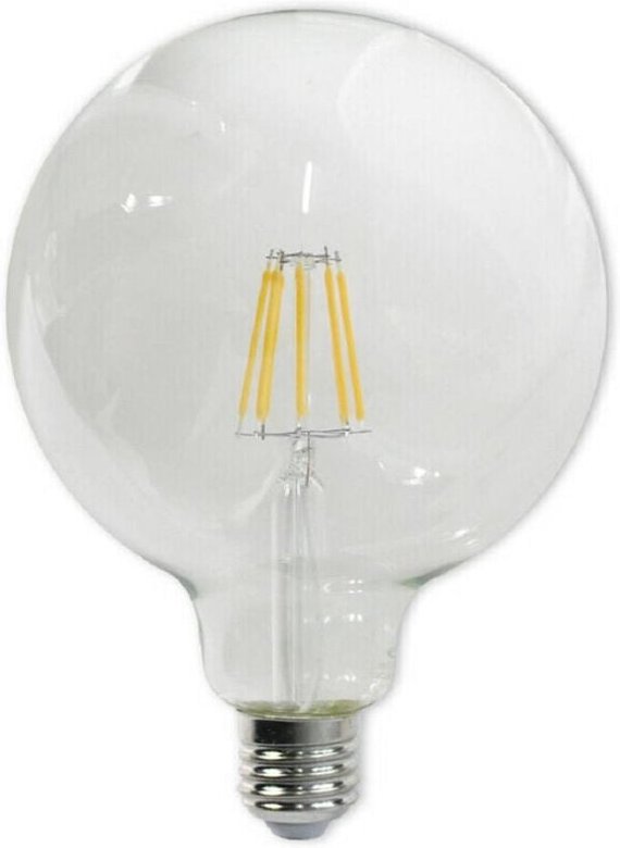 Trade Shop Traesio - Trade Shop - 8W globo G125 led attacco E27 light calda G125-TC -