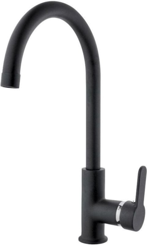 Iperbriko - Küchenmischer 285320 Granit Plus Schwarz H39.4xL23.7xP4.3