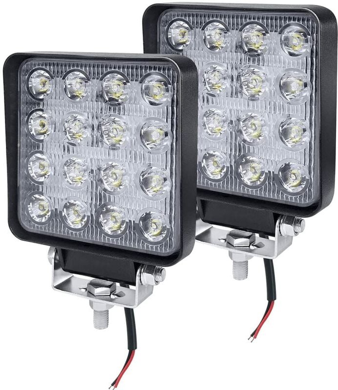 Led Arbeitsscheinwerfer 12V Offroad Reflektor Flutlicht Zusatzscheinwerfer Scheinwerfer,Scheinwerfer IP67 Wasserdicht fü...